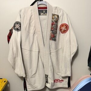 Ronin off unbleached Gi with pants and bag A2, A2L,